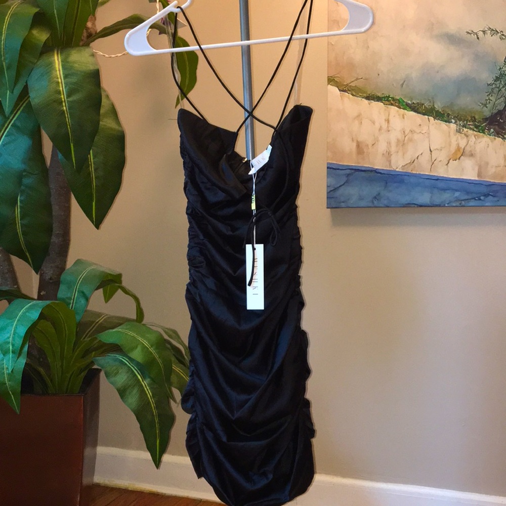 Meshki satin dress